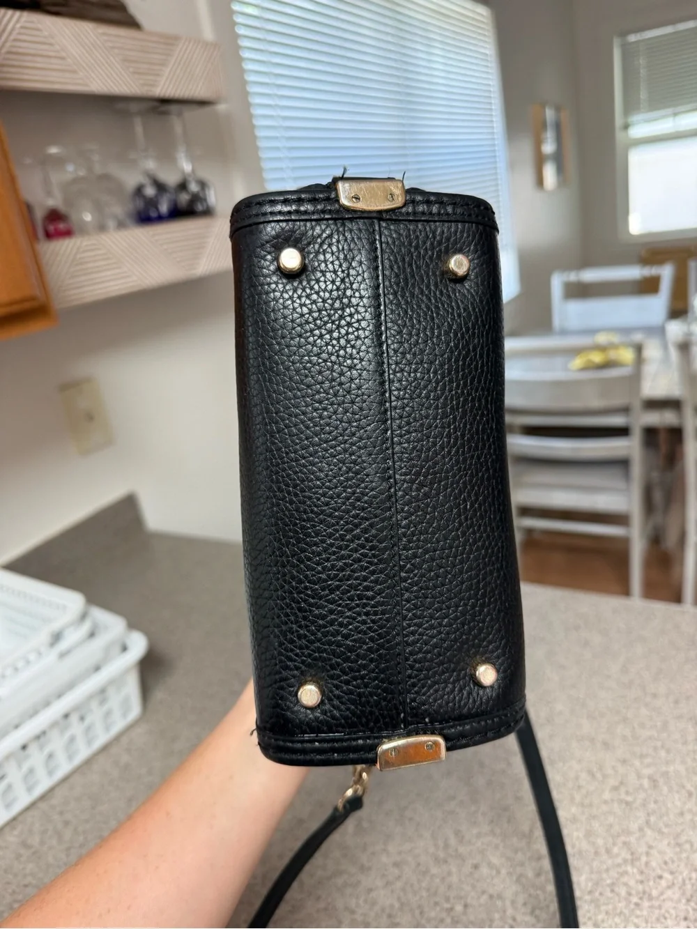 Coach Swagger 20 Pebble Leather Double Turnlock Purse